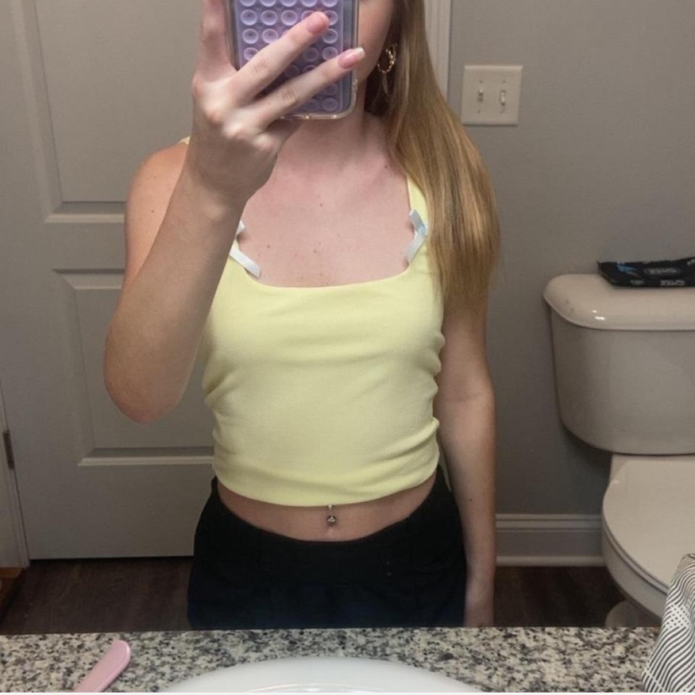 Edikted Lola Ribbed Tank Top